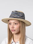Шляпа BAILEY арт. 22784BH TASMIN (кремовый / синий)
